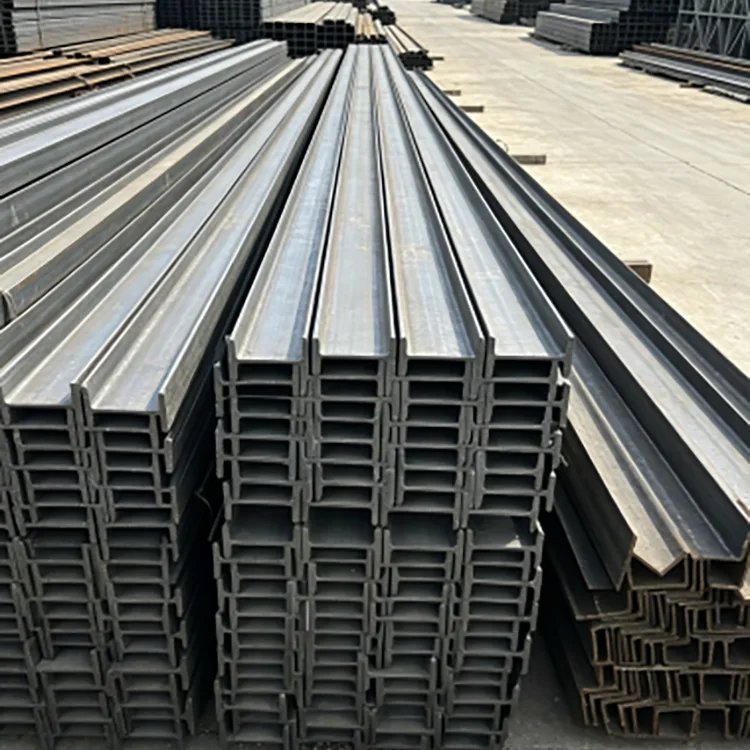 Hot-dip galvanized steel I beam